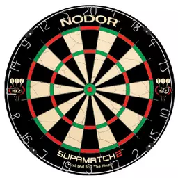 Click here to learn more about the Nodor SupaBull2 Bristle Dartboard.